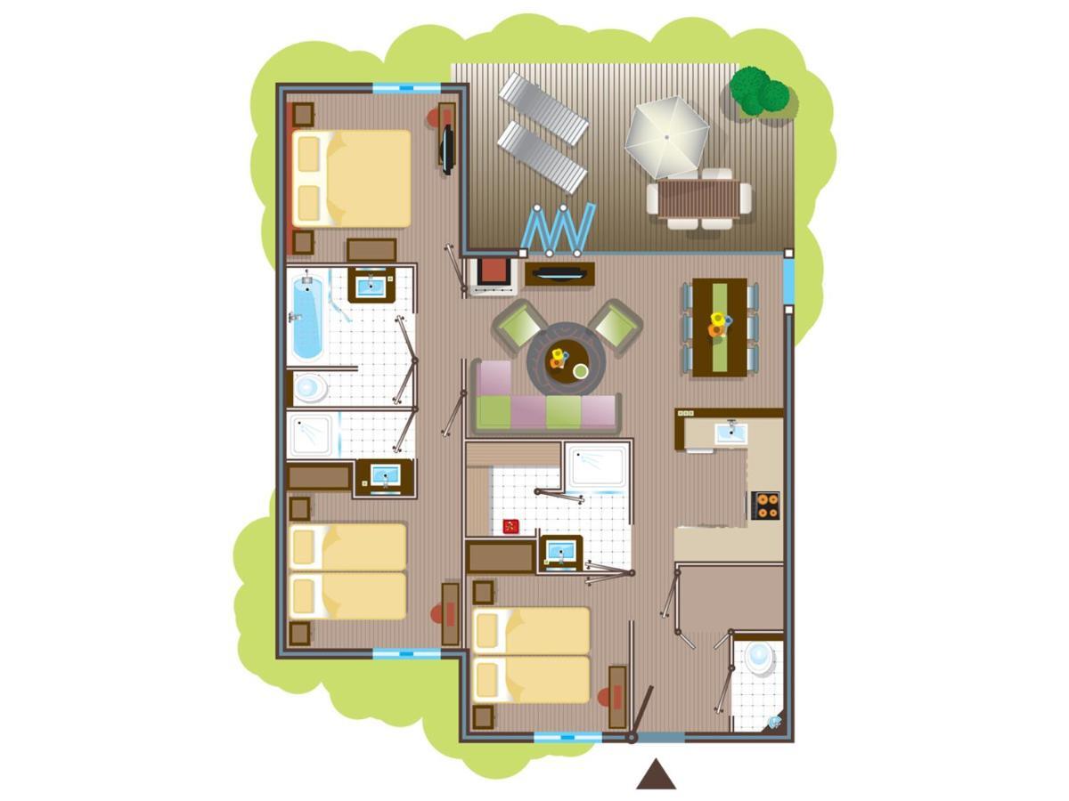 Center Parcs Les Trois Forets Аттіньї Номер фото